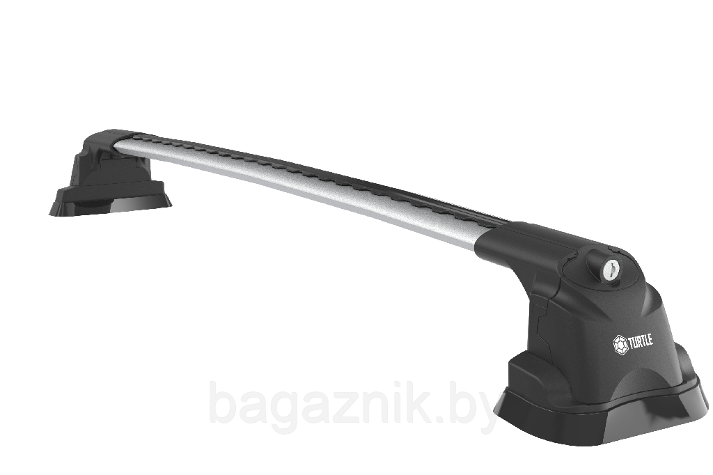Багажник (поперечины) Turtle Air 3 Premium Silver для BMW 3/5 Series (F30, F31, F34, G20, F10, F11, F07, G30)