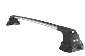 Багажник (поперечины) Turtle Air 3 Premium Silver для BMW 3/5 Series (F30, F31, F34, G20, F10, F11, F07, G30)
