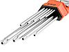 Набор ключей Torx T10-T50 9шт экстрадлинных PRO STARTUL (PRO-87309), фото 3