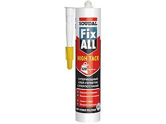 Клей-герметик гибрид."Soudal" Fix All High Tack белый 290 мл