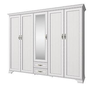 Шкаф Тифани с ящиками  259 см и зеркалом, 5DG2S Z