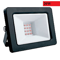 Уличный LED-прожектор Feron LL-902 20W красный – для рекламы, фасадов, ландшафта
