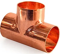 Тройник медный 42 мм