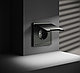 Розетка встраиваемая VOLTUM S70 с заземлением, защитными шторками и крышкой, 16А, титан, фото 2