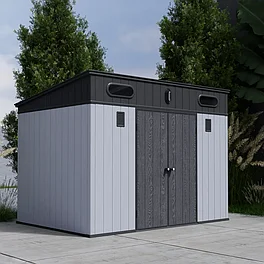 ХОЗБЛОК SMART VILLA PENT 8*7, ЧЕРНЫЙ/СВЕТЛО-СЕРЫЙ