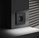 Розетка встраиваемая VOLTUM S70 с заземлением и защитными шторками, 16А, с USB, A+С, графит, фото 2