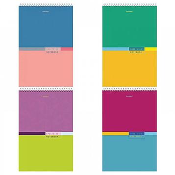 Блокнот Brauberg "Color", А4, 80л, клетка. Цена указана без учета НДС 20%