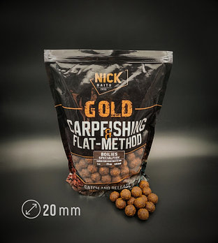 Бойлы прикормочные NICK BAITS GOLD SPECIALFISH 20 мм Индийские специи-Кальмар