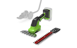 Ножницы-кусторез аккумуляторные Greenworks G24SHT 24В