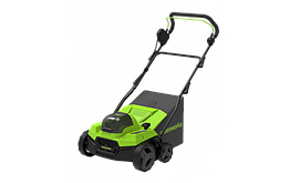 Аэратор-скарификатор аккумуляторный Greenworks GD40SC38II 40