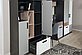Система Квадро Шкаф 90 Антрацит/Дуб эндгрейн/Шиншилла/Белый, фото 6