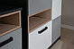Система Квадро Шкаф 90 Антрацит/Дуб эндгрейн/Шиншилла/Белый, фото 9