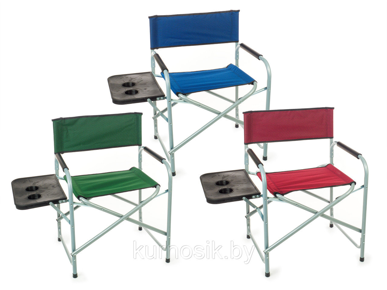 Стул складной Ausini VT21-10002 со спинкой и столиком