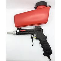 Пескоструйный пистолет с верхним пластиковым бачком H-D