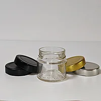 100 СТЕКЛЯННАЯ БАНКА РОВНАЯ-ДЕТСКАЯ DEEP 100МЛ ТВИСТ С КРЫШКОЙ DEEP ТО-58