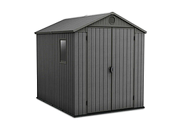 Хозблок пластиковый Darwin shed 6x8 indoor, графит