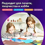 Бумага цветная BRAUBERG, А4, 80 г/м2, 500 листов, интенсив оранжевая для офисной техники, фото 4