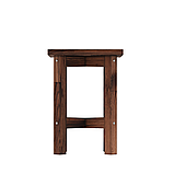 Табурет Ф-131.13  (455*330*330) "Белая Вежа 13" (орех) Орех, фото 4