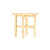 Табурет Ф-131.13  (455*330*330) "Белая Вежа 13" (отделка лак) ФанДок, фото 2