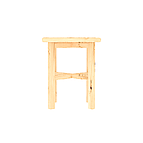 Табурет Ф-131.13  (455*330*330) "Белая Вежа 13" (отделка лак) ФанДок, фото 3