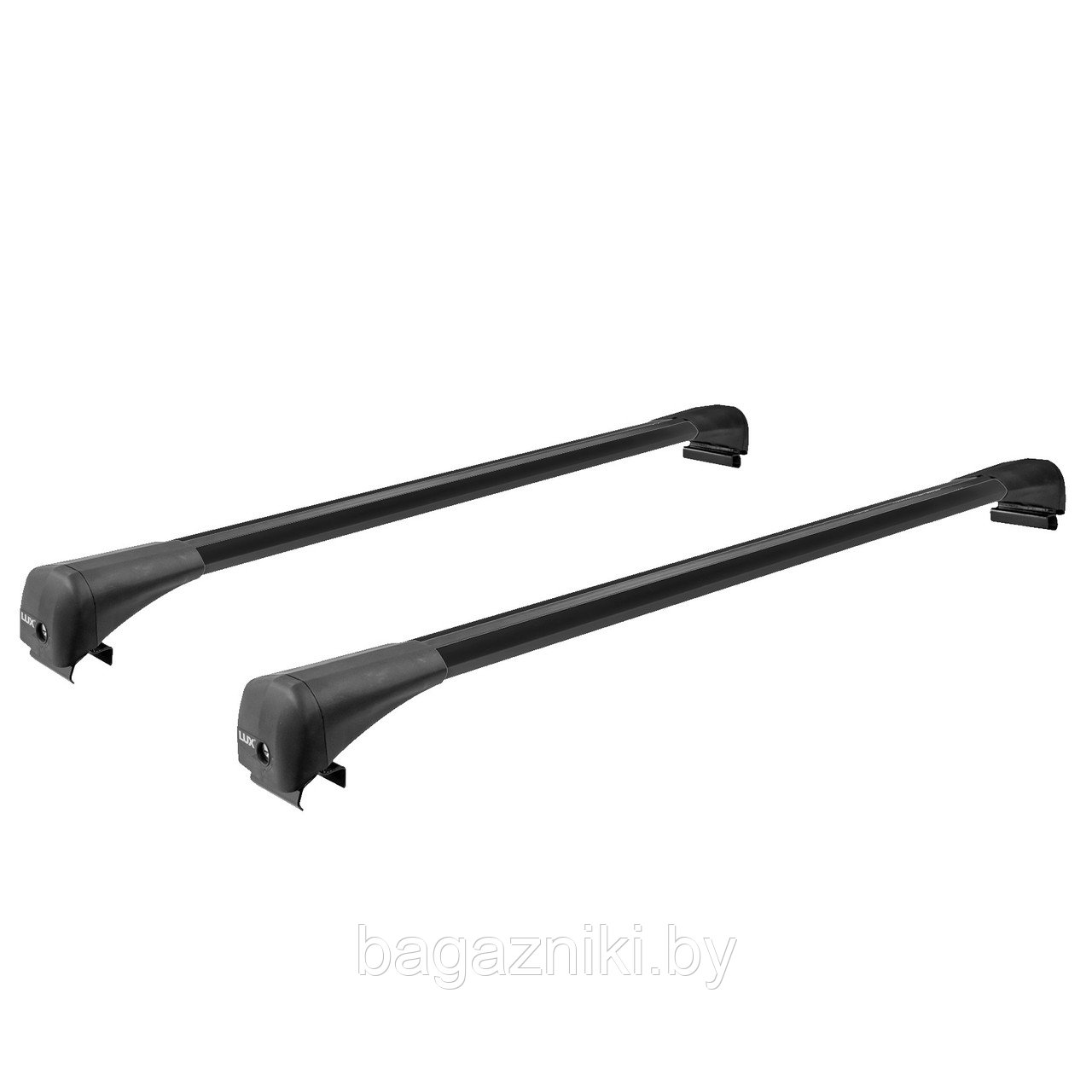 Багажник LUX BRIDGE Black Nissan X-Trail (T33) с 2021 со штатными местами в рейлингах
