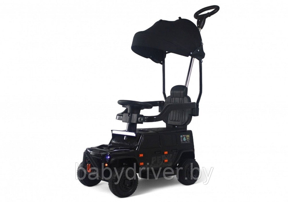 Детский электромобиль RiverToys G009GG (черный)