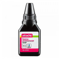 Штемпельная краска Attache, 50мл, синяя