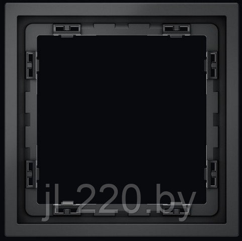 Рамка пластиковая VOLTUM S70 на 1 пост, графит