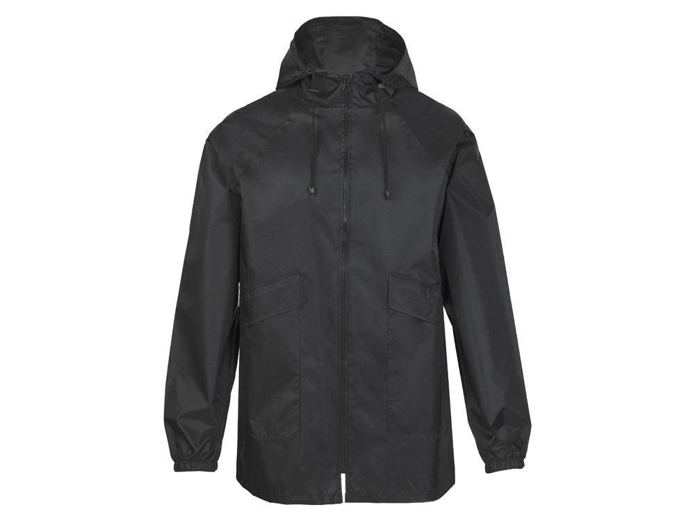 Дождевик Parka унисекс, черный M