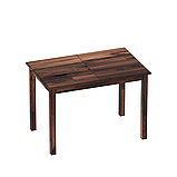 Стол раздвижной Ф-181.27 1100/1420*770*700 орех ФанДок, фото 3