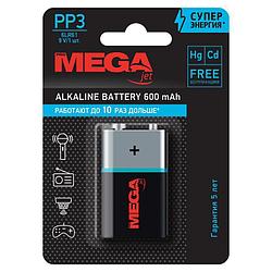 Батарейка алкалиновая (щелочная) PROMEGA JET, PP3 (крона), 6LR61 (Цена с НДС)