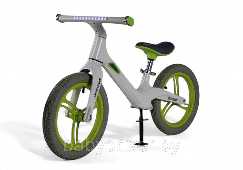 Детский беговел RiverToys HB-555-14 (светло-зеленый)
