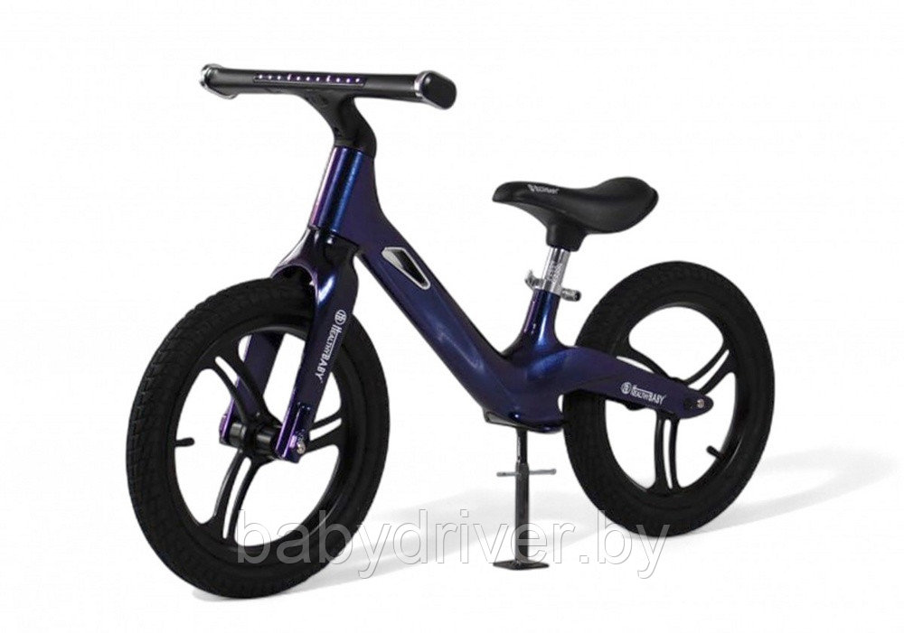 Детский беговел RiverToys HB-555-14 (синий)