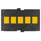 Спящий полицейский ИДН-900-1 основной элемент КОМПОЗИТ 900*500*58мм, фото 8