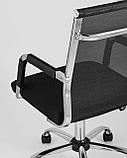 Компьютерное кресло TopChairs TopChairs Clerk офисное черное в обивке из экокожи, механизм качания Top Gun, фото 9