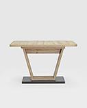 Стол Stool Group Vector раскладной обеденный 120-160*80 см дуб/графит, фото 3