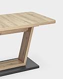 Стол Stool Group Vector раскладной обеденный 120-160*80 см дуб/графит, фото 8