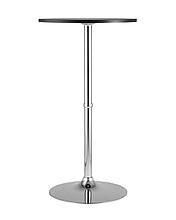 Стол барный Stool Group Мохито NEW черный, металлокаркас с гальванизацией хромом, с гальванизацией хромом