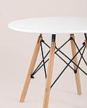 Стол Stool Group Eames DSW детский белый, ножки массив бука, фото 6