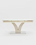Стол Stool Group Верона раскладной 160-220*90 глянцевый бежевый, фото 2