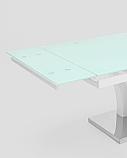 Стол Stool Group обеденный Верона белый раскладной, размер 160 (220)*90, фото 5