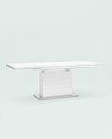 Стол Stool Group обеденный Глазго раскладной белый, размеры столешницы 160 (215)* 90 см, фото 4
