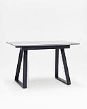 Стол Stool Group обеденный Детройт раскладной 120-160*80 серый, фото 2