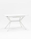 Стол Stool Group обеденный Орландо раскладной 120-160*80 белый, фото 2