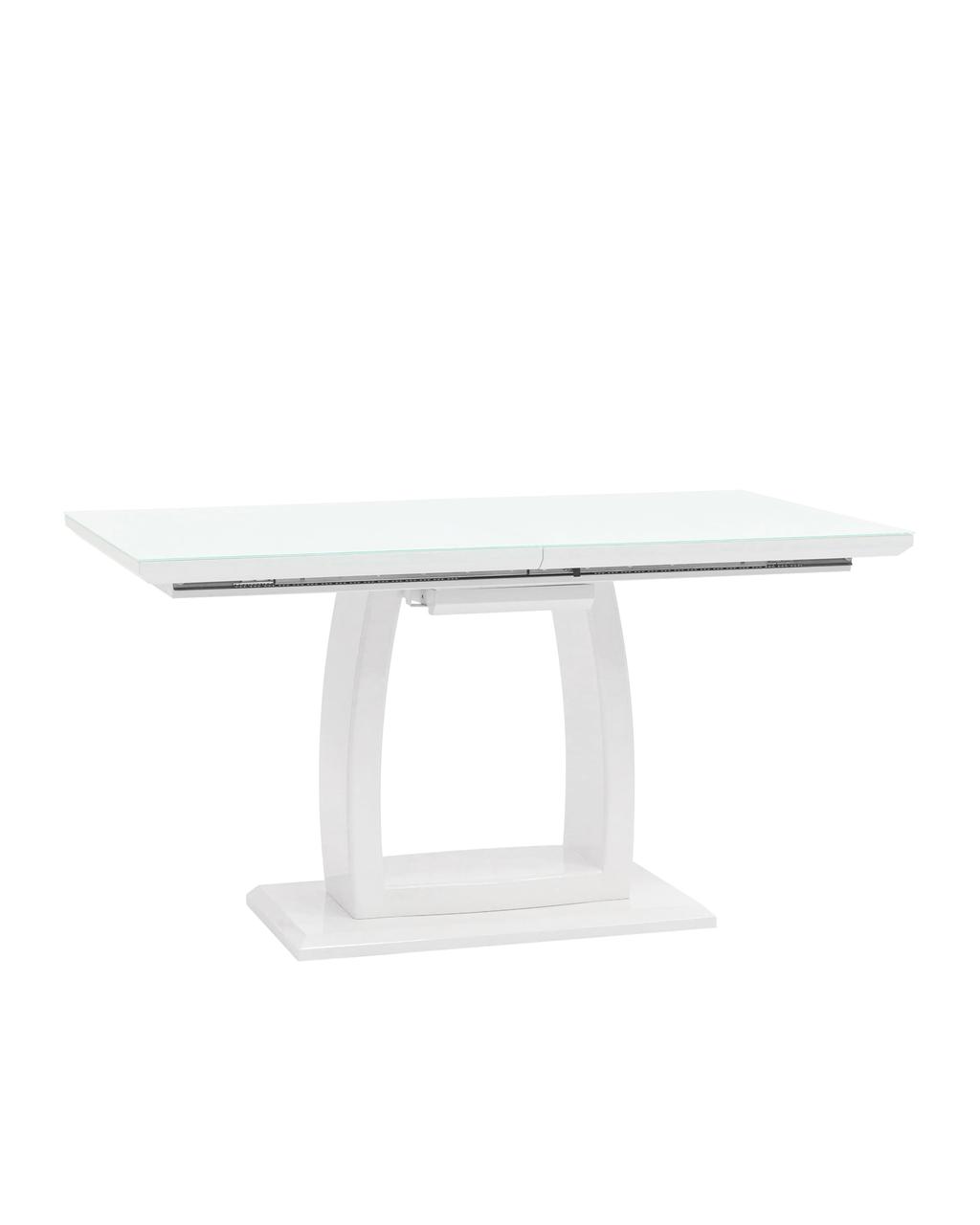 Стол Stool Group обеденный Орлеан белый раскладной, размер 140 (170)*80
