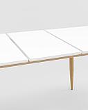 Стол Stool Group обеденный Стокгольм белый 120* 80 см, дополнительно раскладывается до 160 см., фото 9
