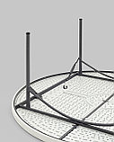 Стол Stool Group круглый складной пластиковый Кейт 160, стальной каркас, полиэтилен высокой плотности HDPE, фото 9