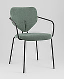 Стул Stool Group Masey с подлокотниками зеленый, фото 2