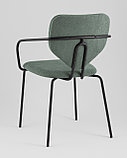 Стул Stool Group Masey с подлокотниками зеленый, фото 6