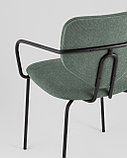 Стул Stool Group Masey с подлокотниками зеленый, фото 7
